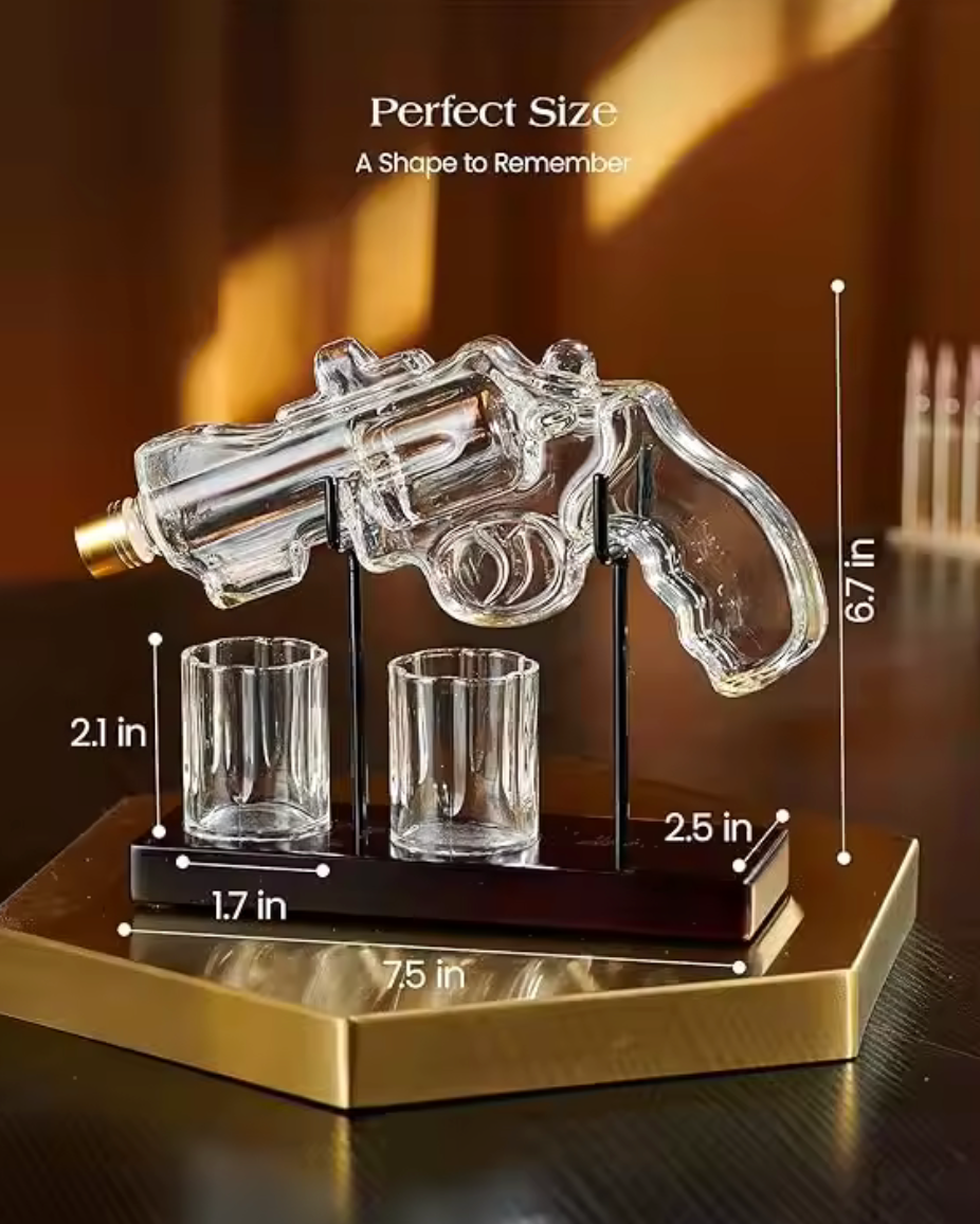 Cowboy Shot: The Perfect Father's Day Revolver Glass